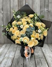 Букет цветов из:  Розы и Лизиантусы #REPLACE_PRED# Новольвовск