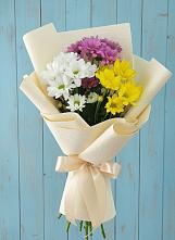 Букет цветов из:  Хризантемы в Новольвовск