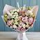 Букет цветов из: Альстромерии и Розы в Новольвовск