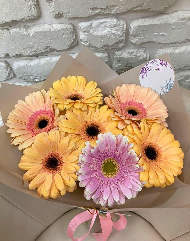 Букет цветов из: Герберы в Новольвовск