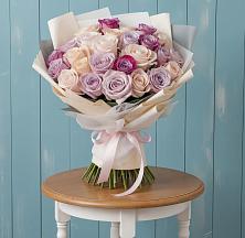 Букет цветов из:  Розы #REPLACE_PRED# Новольвовск