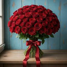 Букет Красные розы Блэк Меджик в Новольвовск