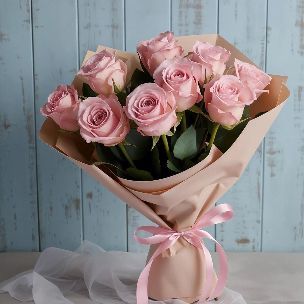 Букет цветов из: Розы в Новольвовск