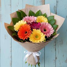Букет цветов из:  Герберы в Новольвовск