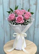 Букет цветов из:  Розы в Новольвовск