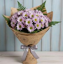 Букет цветов из:  Хризантемы #REPLACE_PRED# Новольвовск