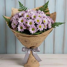 Букет цветов из:  Хризантемы в Новольвовск