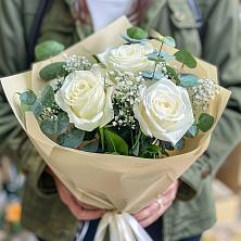 Букет Нежные грёзы в Новольвовск Букет цветов из: Розы в Новольвовск