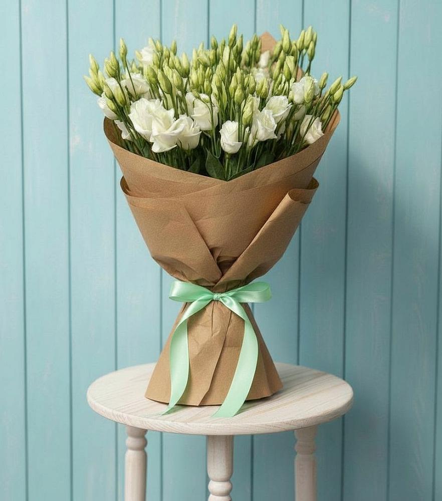 Букет цветов из: Лизиантусы в Новольвовск