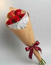 Букет цветов из:  Розы в Новольвовск