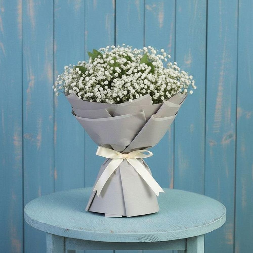 Букет цветов из: Гипсофила в Новольвовск