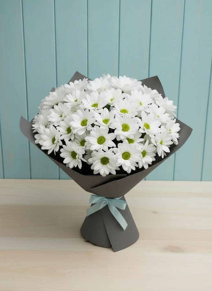 Букет цветов из: Хризантемы в Новольвовск