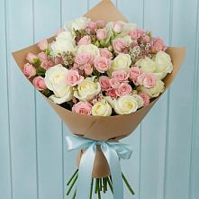 Букет цветов из:  Розы в Новольвовск
