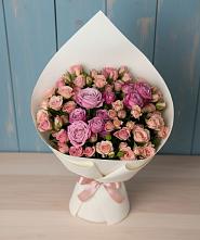 Букет цветов из:  Розы #REPLACE_PRED# Новольвовск