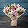Букет цветов из: Хризантемы, Альстромерии и Розы в Новольвовск